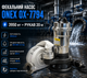 Канализационный насос Onex OX7794 3950 Вт погружной фекальный с рукавом 20 м для выгребной ямы септика и откачки воды - изображение 1
