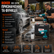Аккумуляторная мойка высокого давления Boxer BX3219 24 В 550 Вт с двумя аккумуляторами пеногенератором для автомобиля и дома - изображение 4