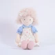 Мягкая текстильная кукла BobyBobo Мия в розовом платье 38 см 50932 - изображение 5