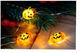 Гирлянда на батарейках Halloween Pumpkin 20 ламп для украшения интерьера на Хэллоуин оранжевая 2 метра - изображение 7