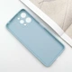 Силиконовый чехол Epik Candy Full Camera для Xiaomi Redmi 12 Серый / Smoky Gray - изображение 3