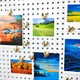 Набір мініатюрних декоративних магнітів у формі Серця на холодильник, офісну дошку 5 шт. Золотистий - зображення 9