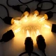 Садовая гирлянда 10 м с 10 LED-лампами E27 теплого белого света IP44 черная - изображение 10