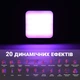 Заповнююче накамерне студійне відео світло Andoer W64RGB Mini RGB світлодіодна LED лампа для фото і відео на штатив 6W - зображення 2