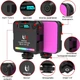 Заповнююче накамерне студійне відео світло Andoer W64RGB Mini RGB світлодіодна LED лампа для фото і відео на штатив 6W - зображення 7