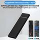 Зовнішня кишеня для дисків M.2 SSD NVMe та NGFF SATA 2280/2230/2242/2260 Addap EHDC-03, зовнішній кейс USB-A - Type-C, 10 Гбіт/с - изображение 2