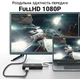 Адаптер / розгалужувач з DisplayPort на HDMI/VGA/DVI порти Addap DPA-01Mix | Перехідник 3в1 для передачі відеосигналу, FullHD - изображение 5