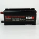 Інвертор перетворювач напруги 12V-220V UKC 1500 Вт з чистою синусоїдою, автомобільний інвертор 12 В у 220 В з цифровим дисплеєм і USB виходом для ноутбуків, телевізорів, аудіо- та відеотехніки, RB-235 - зображення 6