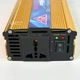 Інвертор перетворювач напруги 12/220V Power Inverter 2000 Вт, автомобільний інвертор з вентилятором охолодження для ноутбуків, зарядних пристроїв, освітлення, аудіо- та відеотехніки Золотистий, SPI-12-2000-Gold - зображення 9
