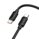 Кабель Hoco X115 Surpass 240W fast charging data cable C to C 1m. Black - зображення 2