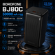 Павербанк BOROFONE BJ80C 50000mAh 22.5W PD QC з USB Type C LED індикатором чорний - зображення 1