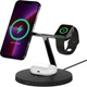 Бездротовий зарядний пристрій Belkin 3in1 MagSafe Black (WIZ017VFBK) [170632] - зображення 7