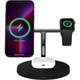 Бездротовий зарядний пристрій Belkin 3in1 MagSafe Black (WIZ017VFBK) [170632] - зображення 8