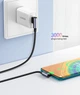 Кабель UGREEN US176 Right Angle USB-A to USB-C Cable 1m (Space Gray) - изображение 7