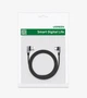 Кабель UGREEN US176 Right Angle USB-A to USB-C Cable 1m (Space Gray) - изображение 2
