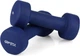 Гантелі для фітнесу неопренові Gymtek G-66545 2 х 2 кг Темно-сині (5907766665458) - зображення 1