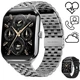 Смарт-часы Smart watch MT61 Black Ультра тонкие, 2 ремешка - изображение 1