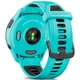 Смарт-годинник Garmin Forerunner 265 Black Bezel w. Aqua Case and Aqua/Black Silicone Band (010-02810-02/12/52) - зображення 2