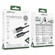 Кабель ACEFAST C19-04 USB-A to USB-C fast charging data cable Black - изображение 7