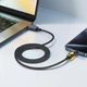 Кабель ACEFAST C21-03, Type-C to Type-C, 60W, 1.2m, Nylon, Aluminum Alloy connectors, Black - изображение 8