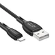 Кабель BOROFONE BX86 Advantage silicone charging data cable for iP Black - изображение 2
