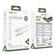 Кабель ACEFAST C24-01, USB to iP, 30W, 1.2m, Braided wire, Zinc alloy + TPE connectors, Білий - изображение 2