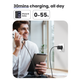 Мережевий зарядний пристрій UGREEN X513 30W USB-C GaN Fast Charger EU Black - изображение 6