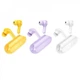 Беспроводные наушники Hoco EW39 Bright TWS, Bluetooth 5.3, Желтый - изображение 3