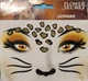 Наклейки на обличчя Леопард дитячий аквагрим стікери для обличчя Face Art Decor - зображення 2