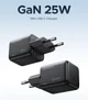 Мережевий зарядний пристрій UGREEN X517 25 Вт USB-C PD/QC з кабелем Type-C чорний - изображение 5