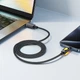 Кабель ACEFAST C21-03, Type-C to Type-C, 60W, 1.2m, Nylon, Aluminum Alloy connectors, Black - изображение 8