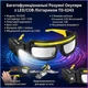Защитные очки с фонарем LED COB и сенсорным управлением зарядка USB - изображение 8