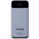 Батарея универсальная Sigma X-power SI30A7QLX 30000mAh, PD/130W, LED, cable 100w, silver (4827798479117) - зображення 1