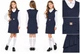 Сарафан школьный SUZIE МОРИН мемори cotton 140 см синий - изображение 3