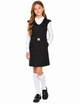 Сарафан шкільний SUZIE МОРІН меморі cotton 152 см чорний - зображення 1