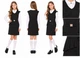 Сарафан шкільний SUZIE МОРІН меморі cotton 152 см чорний - зображення 3