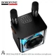 Портативная беспроводная Bluetooth колонка караоке с двумя микрофонами Borofone DR23 |BT5.4, 15W, TF/USB/AUX, 3-4h| - изображение 11