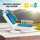 Ліхтар на сонячних батареях, акумуляторний LED світильник – нічник з повербанком, ліхтар для кемпінгу - зображення 2