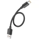 Дата кабель Hoco X96 Hyper USB для Type-C 100W (0.25m) Black - зображення 4