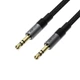 Аудіокабель AUX Acefast J10 3.5mm - 3.5mm 1.2m Black - зображення 3