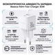 Мережевий зарядний пристрій на 30W Baseus Palm Fast Charger (USB-A, Type-C, QC3.0, PD3.0). White - зображення 2
