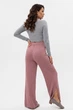 Штаны женские однотонные темно-розового цвета Fashion размер 42-44 (217274) - изображение 3