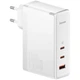 Мережевий зарядний пристрій Baseus GaN5 Pro Fast Charger 2C+U Type-C cable 140W White CCGP100202 - изображение 1