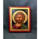 Греческая Писаная икона Спасителя Иисуа Христа 15×19 см - изображение 1
