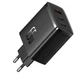 Мережевий зарядний пристрій Baseus Cube Pro Fast Charger 2C+U 65W Black P10152301113-00 - изображение 1