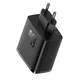 Мережевий зарядний пристрій Baseus Cube Pro Fast Charger 2C+U 65W Black P10152301113-00 - изображение 5