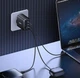 Мережевий зарядний пристрій Baseus Cube Pro Fast Charger 2C+U 65W Black P10152301113-00 - изображение 11