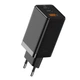 СЗУ Baseus GaN2 Pro Quick Charger 2C+U 65W EU Black CCGAN2P-B02 - зображення 2