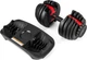 Гантель регульована Gymtek G-66688 2,5-24 кг Чорна (5907766666882) - зображення 5