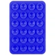 Тримач-присоска для телефону Double Side Silicone 80*55мм Blue - зображення 1